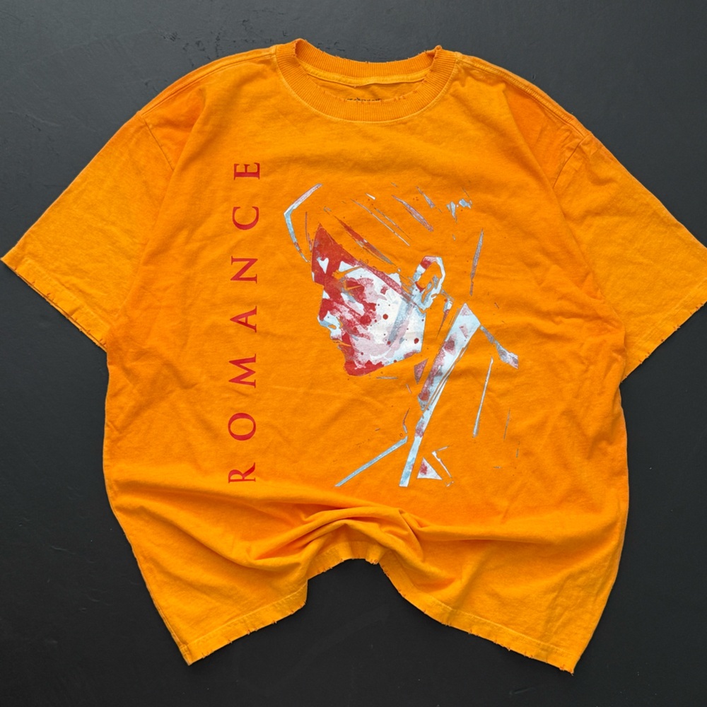 MY CHEMICAL ROMANCE ORANGE UNISEX COTTON T-SHIRT / 2XL / NEW / OFFERS 🫶🏻